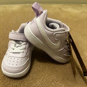 Nike Court Borough low refract toddler grape size 5 new